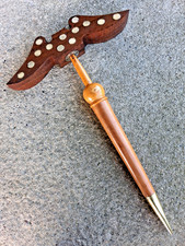 ANCIEN MIROIR A ALOUETTES -