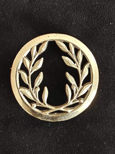Insigne béret argenté