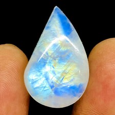 28.3 Cts Naturel Pierre 27.5x17.5mm Poire Pendentif Taille Pierre