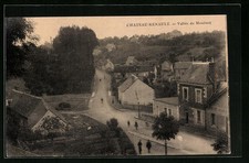 Old postcard Chateau-Renault, Valle du Moulinet 