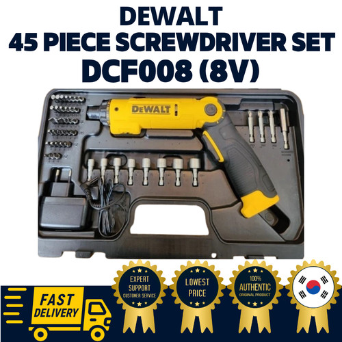 Jeu tournevis dewalt 8v - dewalt,
