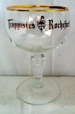 Collector , verre à bière 25 cl , TRAPPISTES ROCHEFORT , ref TR30