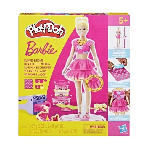 Play doh barbie - barbie, dentelles