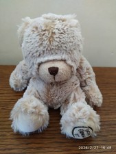 Doudou peluche Ours beige