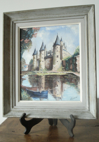 Charmant tableau ancien école