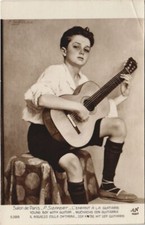 CPA Salon de Paris 5388 P. SIEFFERT - ENFANT Á LA GUITARE (217319)