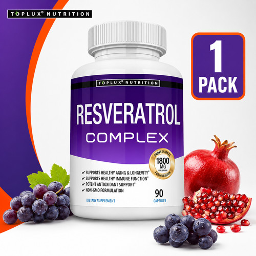 Trans resveratrol 1800mg - trans, 90