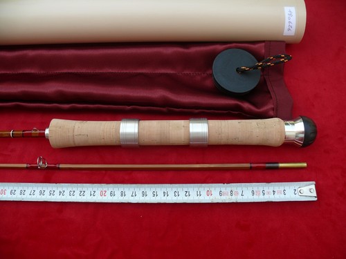 Canne lancer pêche bambou - lancer,
