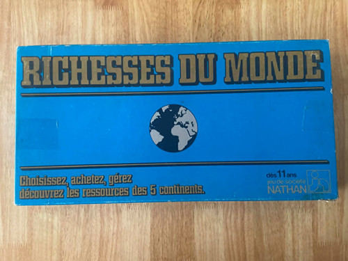 Jeu societe richesses du - societe,