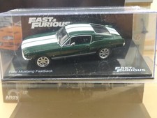 FORD MUSTANG FASTBACK 1967 N°7 FAST AND FURIOUS 1/43éme IXO Neuf Boite D'Origine