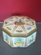 ANCIENNE BOITE EN TOLE CHOCOLAT CÔTE D'OR EXPOSITION UNIVERSELLE BRUXELLES 1958 