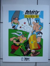 UDERZO / AFFICHE EN SERIGRAPHIE / ASTERIX LE GAULOIS /  PRISUNIC  40 X 50  CM 
