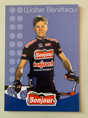 Carte photo cyclisme bonjour - photo,