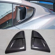 GT4 RS Style For Porsche 718 Cayman Carbon Rear Window Louver Side Vent Scoop