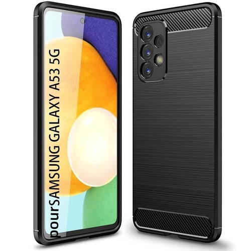Coque motif fibre carbon pour - coque,