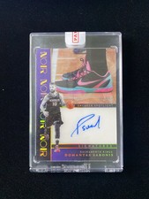 2023-24 Panini Noir Sneaker Spotlight Signatures Domantas Sabonis AUTO 53/99 FCB