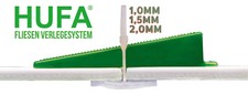 HUFA Carrelage Système de Nivellement Aide Pose Languettes Traction Cales Tuiles
