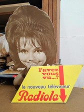 Vintage Radiola The New TV /RSC149 Advertising Display Box