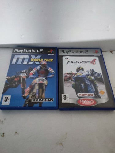 Lot jeu ps2 moto gp4 - moto, mx