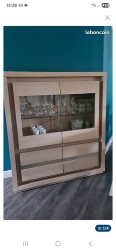 Meuble vitrine salle manger - meuble,