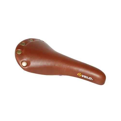 Selle velo vintage - marron, avec