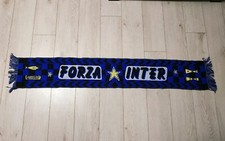 Internazionale Inter Fan football scarf Forza Inter