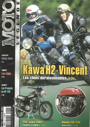 Moto legende 132 kawa - legende, n°132