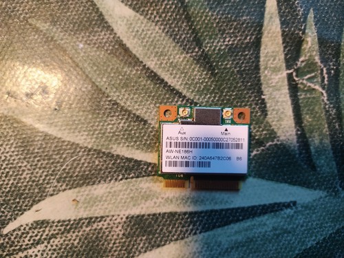 Carte wifi asus x75a ne186h - carte,