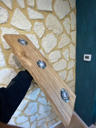 Lustre bois plafonnier - en, bois,