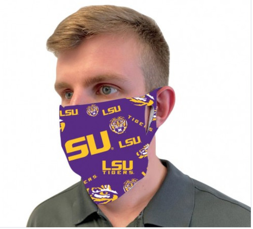 Lsu tigers purple fan - purple, mask