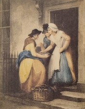 Estampe XIXème "New Makrel" Cries of London Wheatley & Schiavonetti Jr