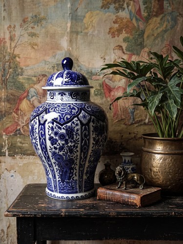 Grand pot couvert - , holland