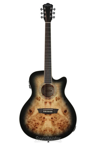 Washburn deep forest burl - forest, ace