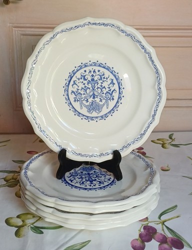 Assiettes plates bord - 6,