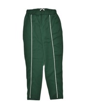 PULL & BEAR Womens Tracksuit Trousers UK 10 Small Green Polyester AP74