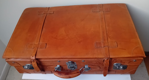 Valise carton vintage - valise, de