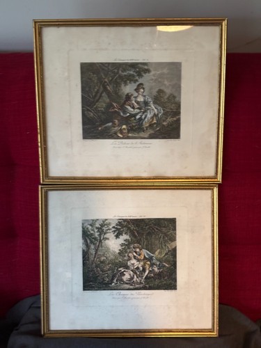 Lot estampes début - de, 2