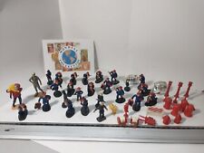 PMPB4-0193 bel ensemble de figurines et accessoires sapeurs pompiers