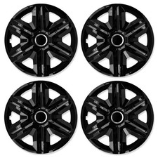 4x Enjoliveurs FAST NOIR