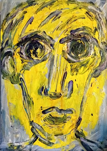 Tableau art brut - tableau,
