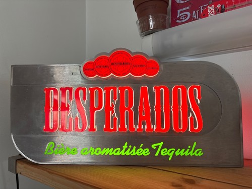 Enseigne lumineuse desperados - enseigne,