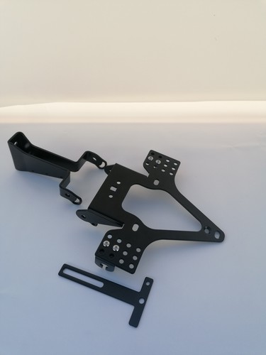 Support plaque moto - plaque, de