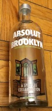 Absolut Vodka Absolute Brooklyn 2010 Spike Lee Collaboration Used Empty