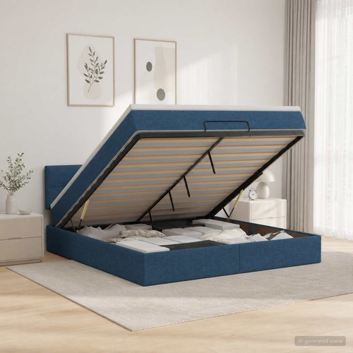 Lit ottoman avec matelas - ,