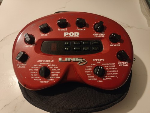 Line pod version - pod, guitar