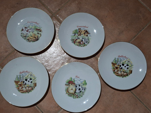 Assiettes fromages limoges - assiettes,