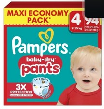 Mega PACK 94 Couches Pampers