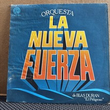 Orquesta La Nueva Fuerza De Blas Duran LP Audiorama Latin Merengue Salsa 1980