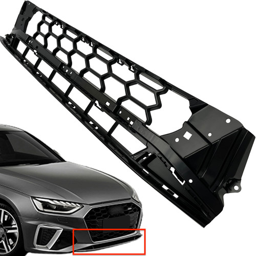Grille centrale pare choc audi - centrale,
