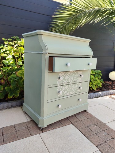 Secrétaire commode rénové - secrétaire,